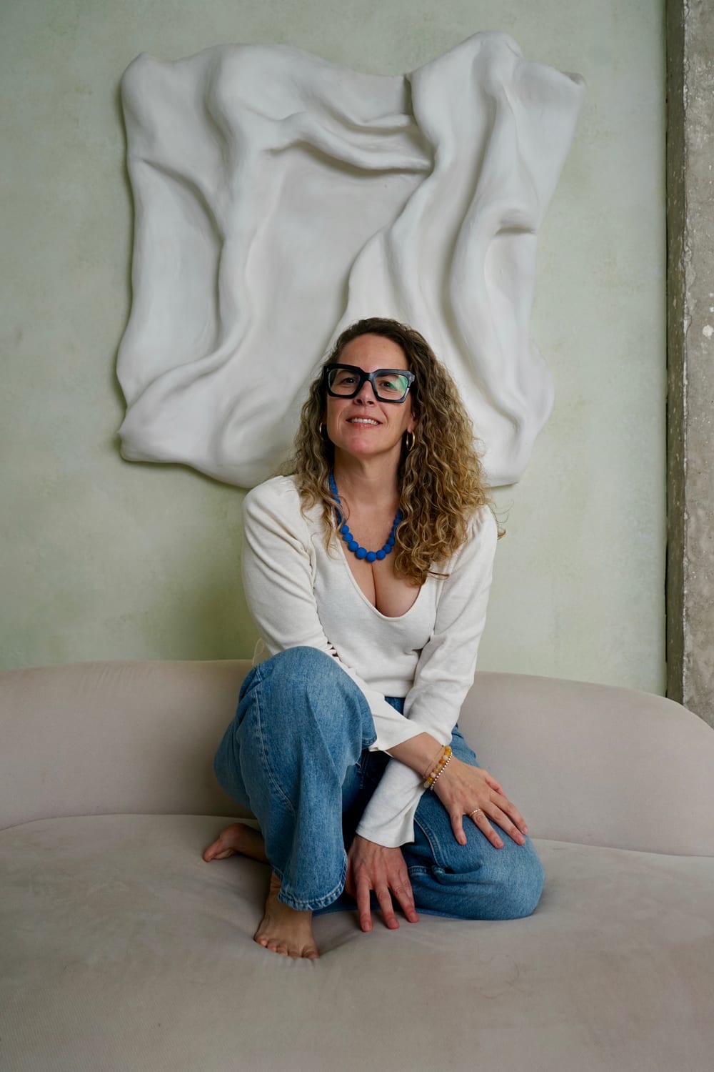 Mar Torrent Rosés en su estudio